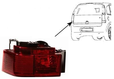 Mistachterlamp VAN WEZEL 3782927 VAN WEZEL 3782927: Mistachterlicht Opel ASTRA 2014