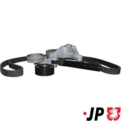 JP GROUP Jeu de courroies trapézoïdales à nervures 1118112810 1118112810 Kit de courroie d'accessoire SEAT IBIZA JP GROUP