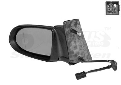 Εξωτερικός καθρέπτης VAN WEZEL 3790805 VAN WEZEL 3790805 Καθρέπτης δεξιός και αριστερός Opel ANTARA 2009