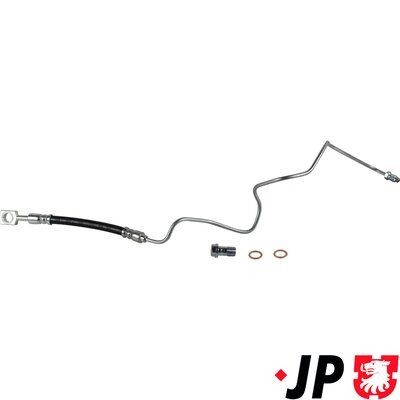 JP GROUP Brake hose 1161704370 JP GROUP 1161704370 VW Polo 9n Saloon flexible brake line replacement