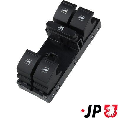 JP GROUP Interruptor, elevadores dos vidros 1196703200 1196703200 Comando de vidros KIA SEDONA JP GROUP