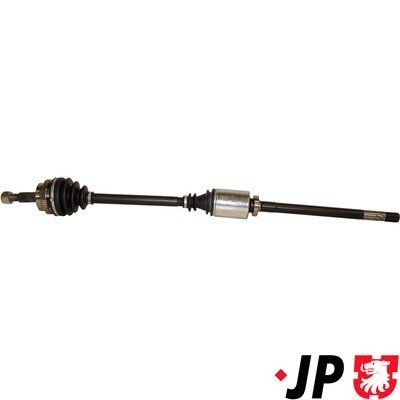 JP GROUP Άξονας μετάδοσης κίνησης 1243101080 Ημιαξόνιο JP GROUP Renault CAPTUR 1243101080