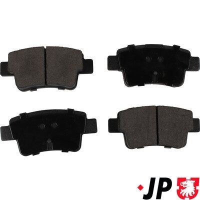 JP GROUP Bromsbelägg 1263701010 1263701010 JP GROUP bromskloss FIAT QUBO