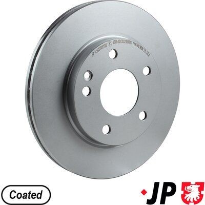 JP GROUP Brake disc 1363106100 1363106100 JP GROUP performance brake discs for MERCEDES-BENZ SLK