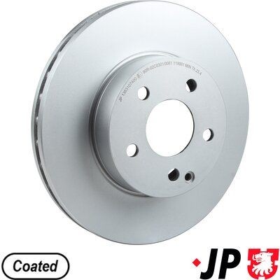 JP GROUP Brzdový kotouč 1363107400 Kotúčové brzdy JP GROUP Mercedes-Benz Trieda R 1363107400