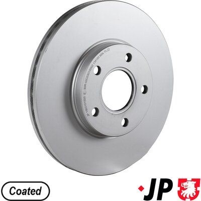 JP GROUP Bremseskive 1563101500 Skive JP GROUP Ford FOCUS 1563101500