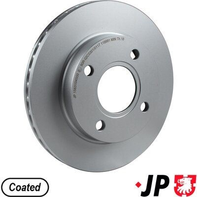 JP GROUP Bremseskive 1563104500 1563104500 Sports bremseskiver JP GROUP MAZDA 2