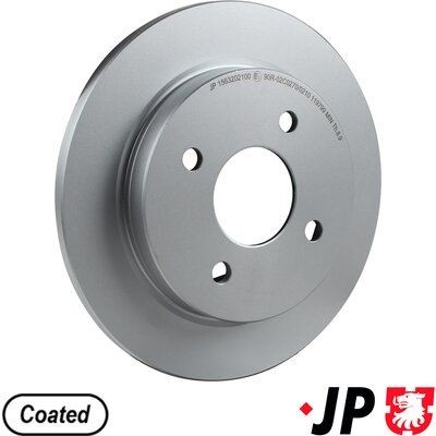 JP GROUP Disco freno 1563202100 JP GROUP 1563202100 Disco freno FORD Fusion Sedan (CD3) 3.0 243 CV 2011