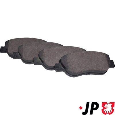 JP GROUP Jarrupalat, levyjarru 1563604210 1563604210 JP GROUP Jarrupalat FIAT QUBO