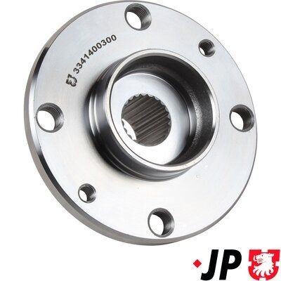 Πλήμνη τροχού JP GROUP 3341400300 JP GROUP 3341400300: Πλήμνη Fiat SEICENTO 2003