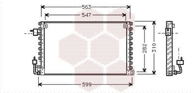 VAN WEZEL Συμπυκνωτής, σύστ. κλιματισμού 40005180 VAN WEZEL 40005180 Συμπυκνωτής Peugeot 106 2 Hatchback τιμες
