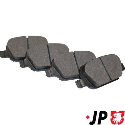 JP GROUP Jarrupalat, levyjarru 3363700510 3363700510 JP GROUP Jarrupalat Fiat QUBO hinta