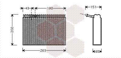 VAN WEZEL Evaporatore climatizzatore 4000V062 VAN WEZEL 4000V062 Evaporatore climatizzatore Chevy CRUZE costo