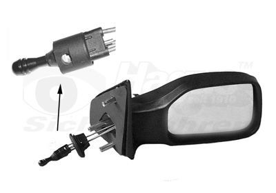 VAN WEZEL Εξωτερικός καθρέπτης 4009814 Καθρέφτες VAN WEZEL 308 4009814 φθηνά