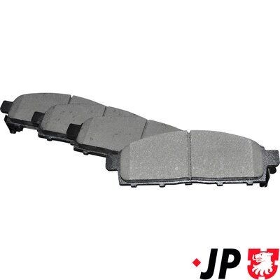 JP GROUP Jarrupalat, levyjarru 3963600210 3963600210 JP GROUP Jarrupalat FIAT QUBO