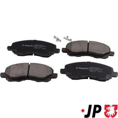 JP GROUP Brake pad set 3963600410 PEUGEOT 308 JP GROUP racing brake pads 3963600410