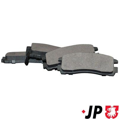 JP GROUP Jarrupalat, levyjarru 3963700110 3963700110 JP GROUP Jarrupalat HYUNDAI H-1 Umpikori