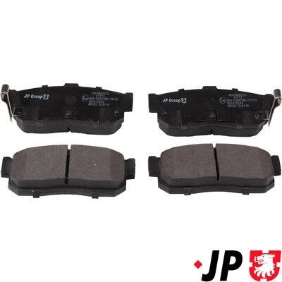 JP GROUP Pastilhas de travão 4063600210 Pastilhas de freio JP GROUP Nissan JUKE 4063600210