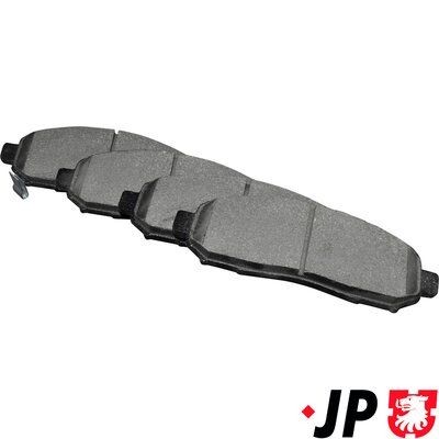 JP GROUP Piduriklotsid 4063600910 Pidurikattekomplekt, ketaspidur NISSAN JP GROUP 4063600910