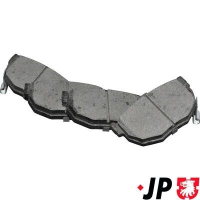 JP GROUP Piduriklotsid 4063700110 Pidurikattekomplekt, ketaspidur JP GROUP Hyundai i10 4063700110