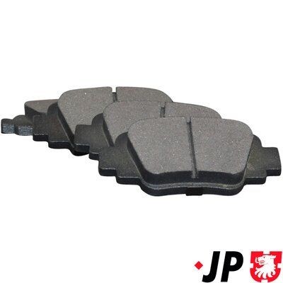 JP GROUP Τακάκια φρένων 4063700210 Σετ τακάκια JP GROUP Nissan JUKE 4063700210
