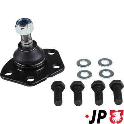 JP GROUP Balst- / Virzošais šarnīrs 4140301100 Lodbalsts JP GROUP Peugeot 406 4140301100