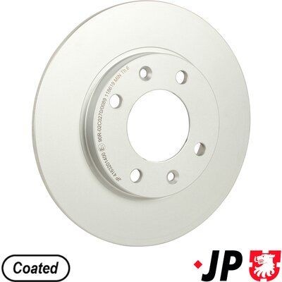 JP GROUP Jarrulevy 4163201400 4163201400 JP GROUP Jarrulevyt Peugeot 106 hinta