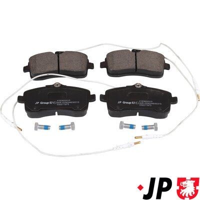 JP GROUP Brzdové doštičky/platničky 4163602510 Doštičky JP GROUP 307 4163602510 lacné