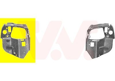 VAN WEZEL Pannellatura anteriore 4025662 VAN WEZEL 4025662 Calandra anteriore Peugeot 607 Sedan prezzo