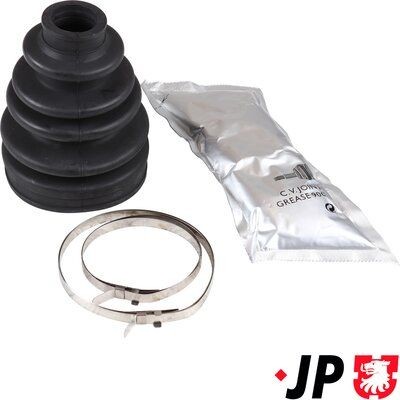 JP GROUP Putekļusargu komplekts, Piedziņas vārpsta 4343600510 Pusass putekļu gumijas DODGE JP GROUP 4343600510