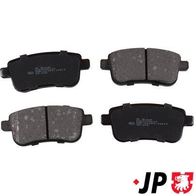 JP GROUP Plaquettes de frein 4363700210 4363700210 Plaquette de frein sport RENAULT ESPACE JP GROUP