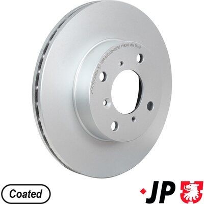 JP GROUP Bromsskiva 4763100800 Suzuki Baleno Sedan Bromsskivor sport JP GROUP 4763100800