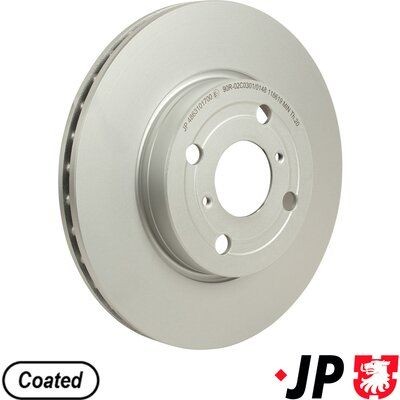JP GROUP Brzdový kotouč 4863101700 Kotúče TOYOTA JP GROUP 4863101700