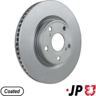 JP GROUP Remschijf 4863101800 4863101800 Sportremschijven TOYOTA LAND CRUISER JP GROUP