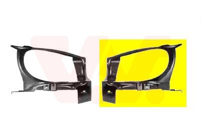 VAN WEZEL Alloggiamento faro 4028661 4028661 Cornice, fendinebbia Volkswagen TOURAN VAN WEZEL costo