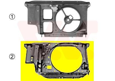 VAN WEZEL Front kledning 4028668 VAN WEZEL 4028668 Front kledning PEUGEOT 306 Hatchback 2.0 16V 135 hk 1999