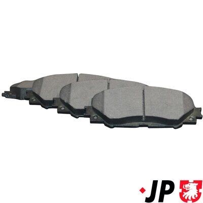 JP GROUP Brzdové doštičky/platničky 4863601310 Brzdové doštičky / platničky JP GROUP Toyota AVENSIS 4863601310