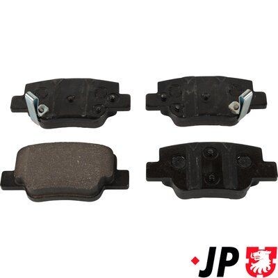 JP GROUP Brzdové doštičky/platničky 4863602010 4863602010 Brzdové platničky TOYOTA AVENSIS JP GROUP