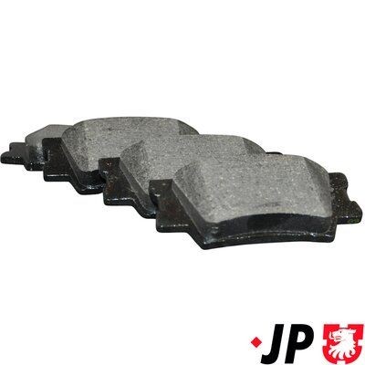 JP GROUP Brzdové doštičky/platničky 4863701810 Brzdové platničky JP GROUP Toyota AVENSIS 4863701810