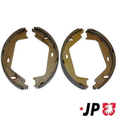 JP GROUP Handbremsbeläge 4963900410 4963900410 Bremsbackensatz Feststellbremse AUDI A8 JP GROUP kaufen