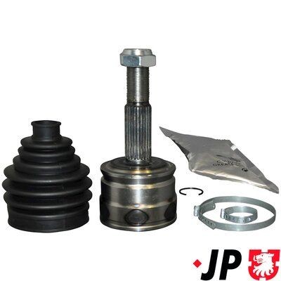 Homokineet reparatie set, aandrijfas JP GROUP 6143300110 JP GROUP 6143300110: Homokinetische koppeling Smart FORFOUR 2005