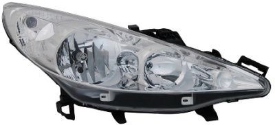 Headlight VAN WEZEL 4029962 VAN WEZEL 4029962 2025 PEUGEOT 207 headlights