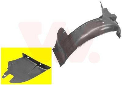 VAN WEZEL Detailid, rattakoobas 4038436 Esiratta koobas ja tagaratta koobas VAN WEZEL Peugeot 308 4038436