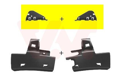 Kofangerstiver VAN WEZEL 4040537 VAN WEZEL 4040537: Kofangerstiver Peugeot 307 2011