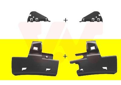 Supporto, Paraurti VAN WEZEL 4040539 VAN WEZEL 4040539 Staffa paraurti Peugeot 307 2024