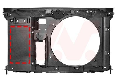 Pannellatura anteriore VAN WEZEL 4042668 VAN WEZEL 4042668 Calandra anteriore Citroën C2 2010