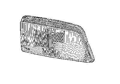 VAN WEZEL Rozptylové sklo reflektoru, hlavný svetlomet 4045977V VAN WEZEL 4045977V originálne Sklo hlavného svetlometu Peugeot 405 15B cena