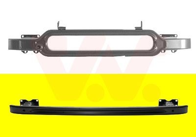 VAN WEZEL Kronšteins, Bampers 4060561 VAN WEZEL 4060561 orģinālās Kronšteins bampers Peugeot 407 6D cena