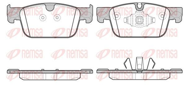 KAWE Bremseklosser 1692 10 1692 10 KAWE Bremseklosser Volvo billige