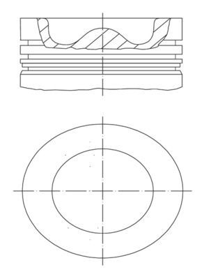 Kolvid MAHLE 011 PI 00109 000 MAHLE 011 PI 00109 000: Kolvid Daewoo MATIZ 2003